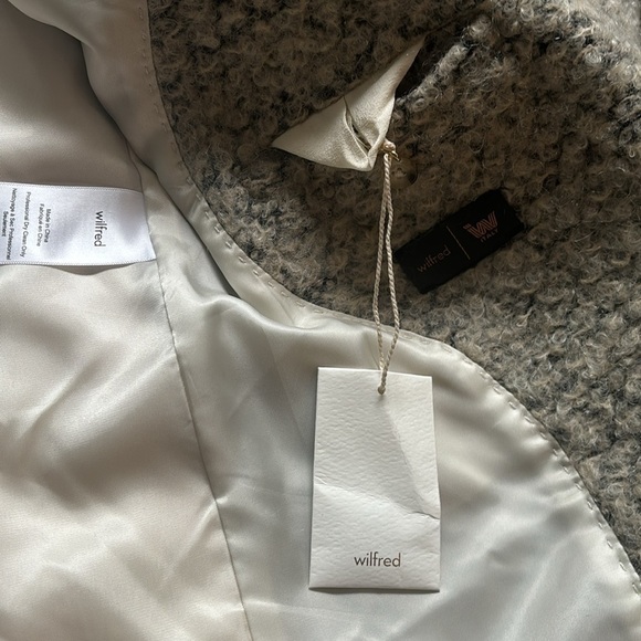 Wilfred Textured Cream Coat - Picture 13 of 16